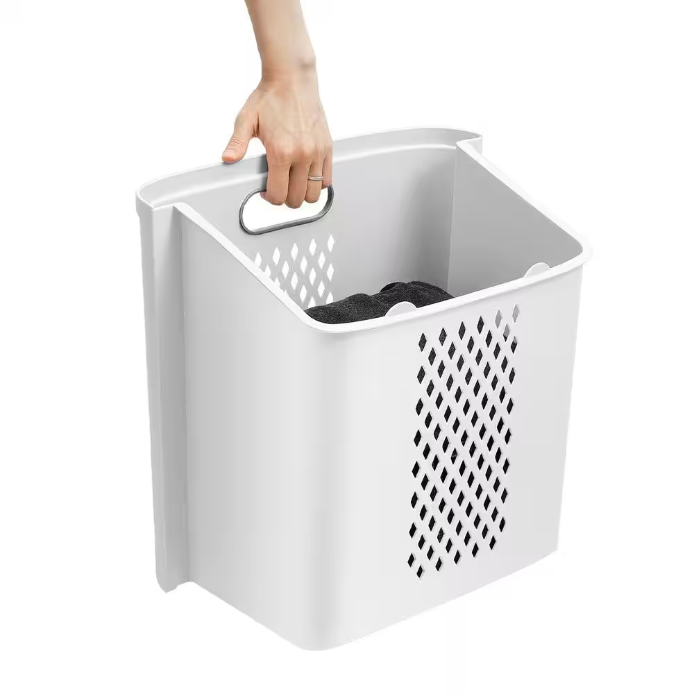 Floor-Standing Movable Household Laundry Hamper Cart