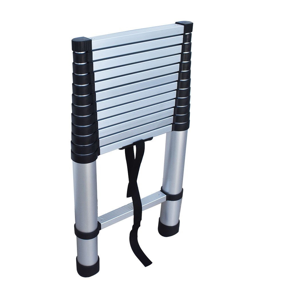 14.5FT Aluminum Extension Telescoping Heavy Duty Lightweight Step Ladder 330lbs