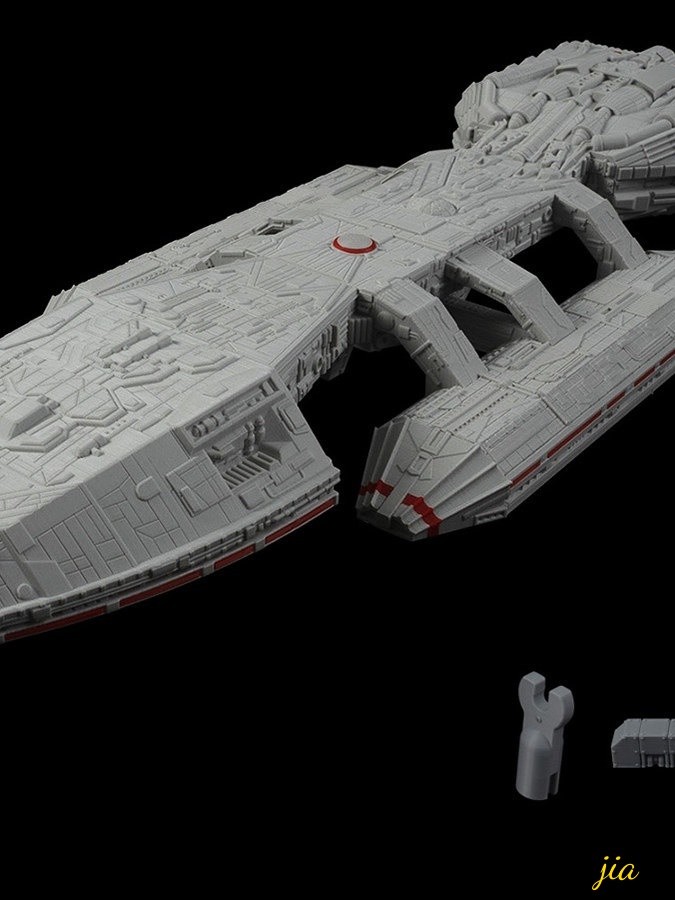 1/3600 Battlestar Galactica(1978) Assemble Model Kit W/base 3D Printing