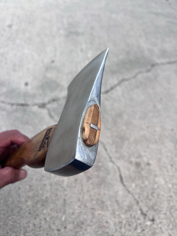 Bad-Axe SM 1.9lb Camp Axe - Custom Handmade 13.5in Maple Handle