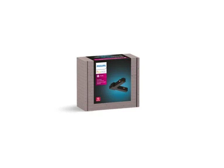 Philips Hue Perifo external corner connector Black
