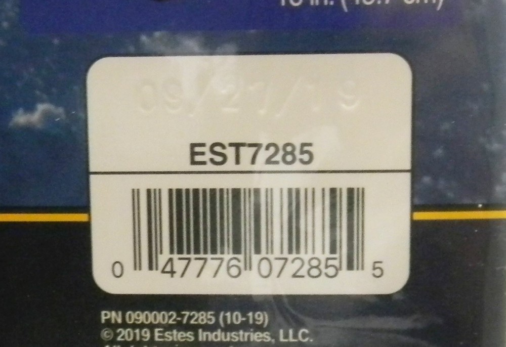 ESTES LEO SPACE TRAIN FLYING MODEL ROCKET KIT skill advanced EST7285 7285 NEW