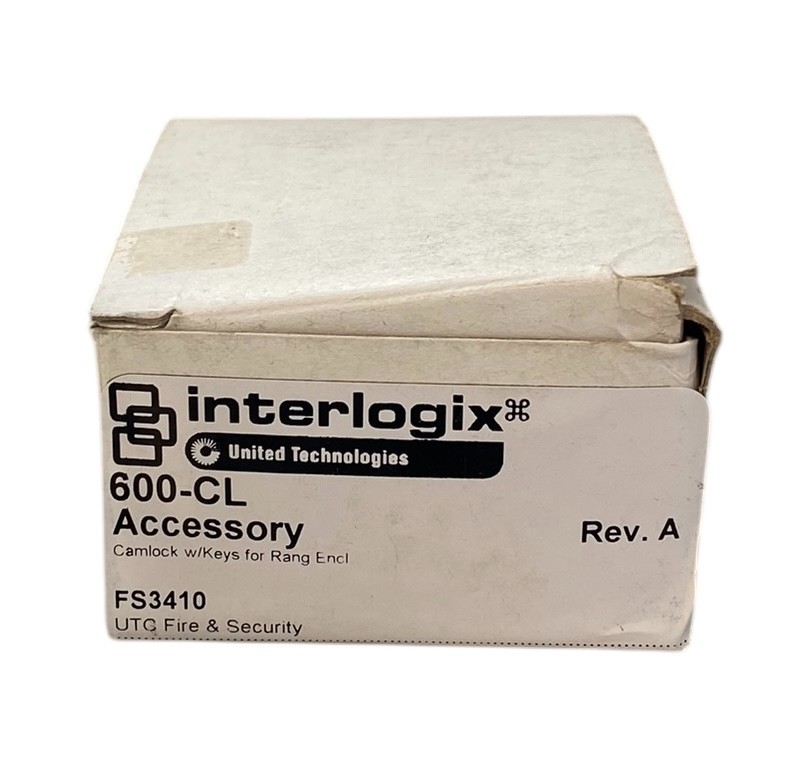 interlogix 600-CL Camlock w/Keys for Rang Encl