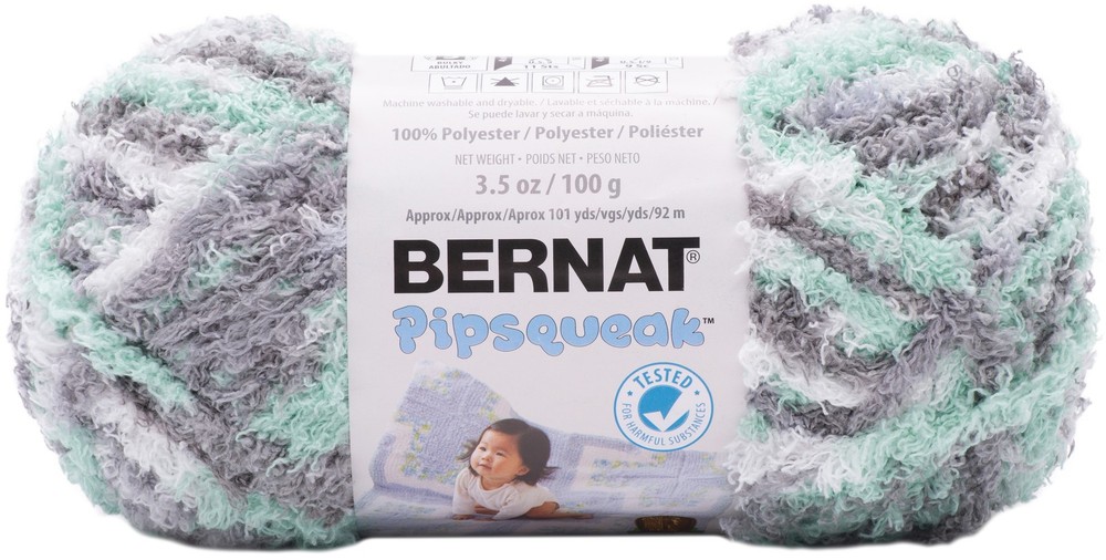 Bernat Pipsqueak Yarn Seaspray Variegated