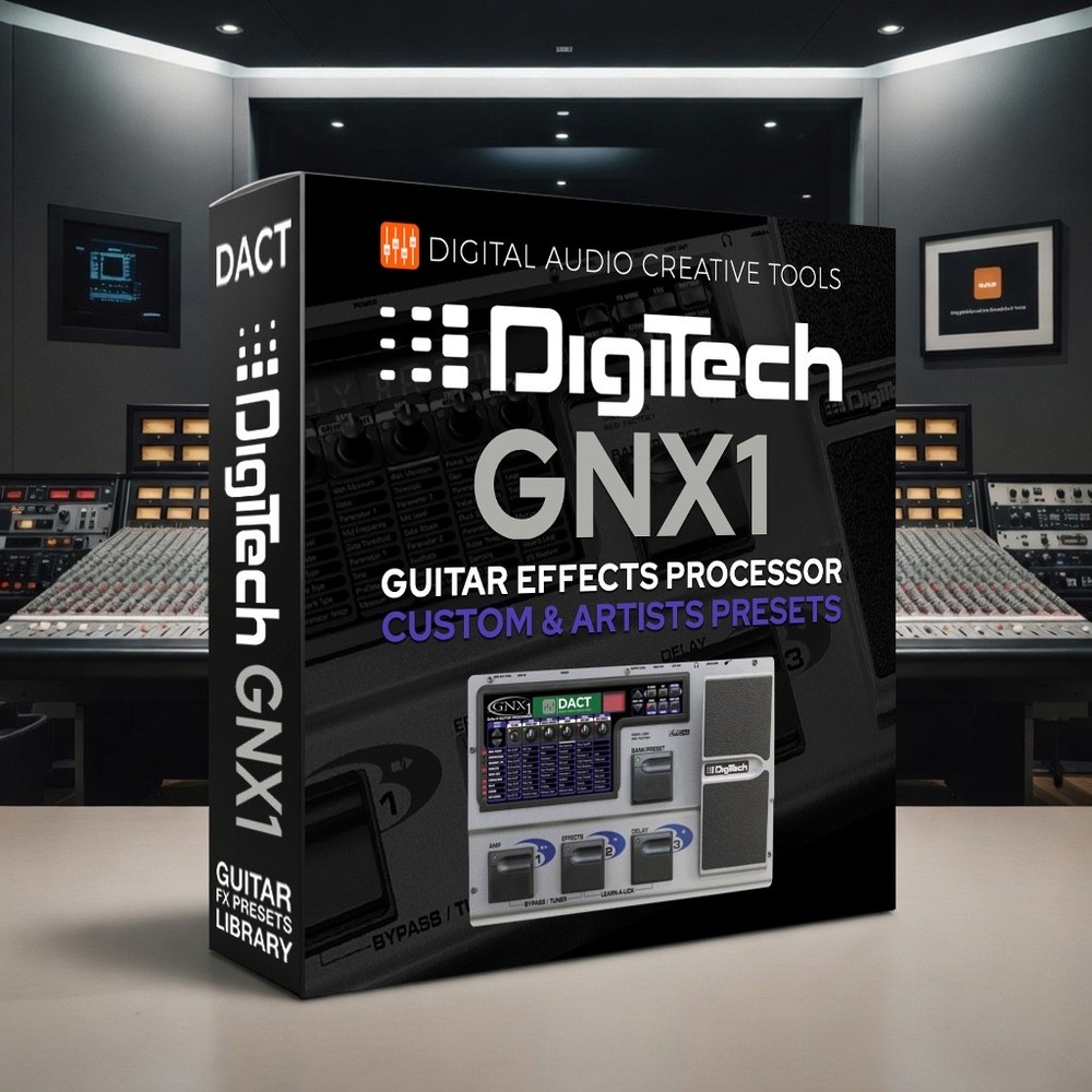 Digitech GNX1 Guitar Multi-FX Presets Library