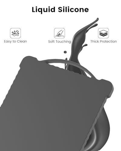 Grey Liquid Silicone Case for Starlink Mini - Protective Cover