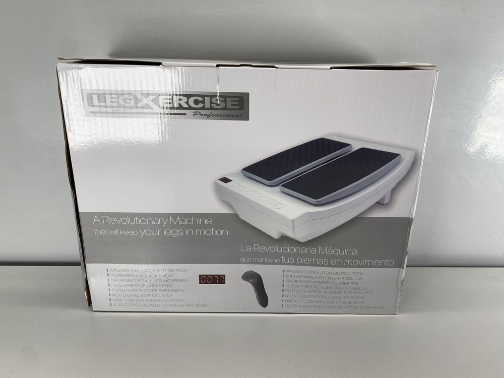 LegXercise PRO Automatic Leg Mover- White