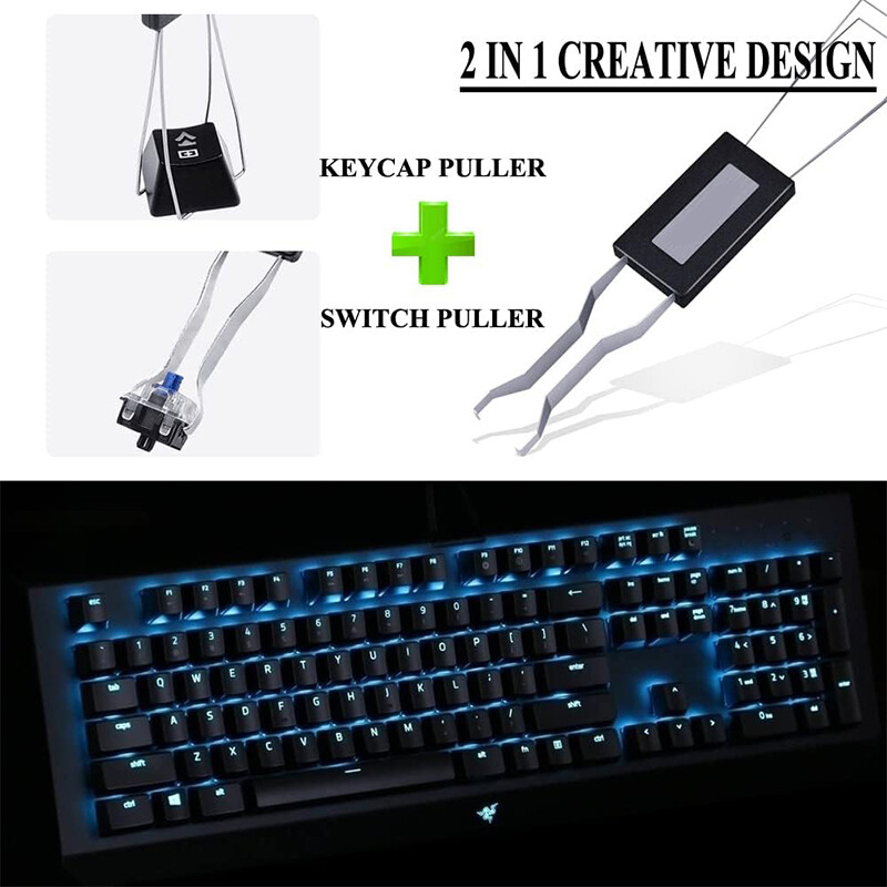 Keycap Puller Key Removal Tool Keycaps Remover for Mechanical Keyboard