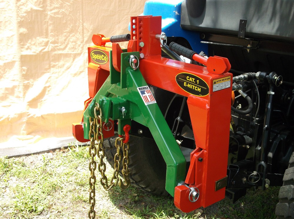 Tractor attachment Cat 2 receiver log skidder 3/8" hook insert combo Org MegaHD