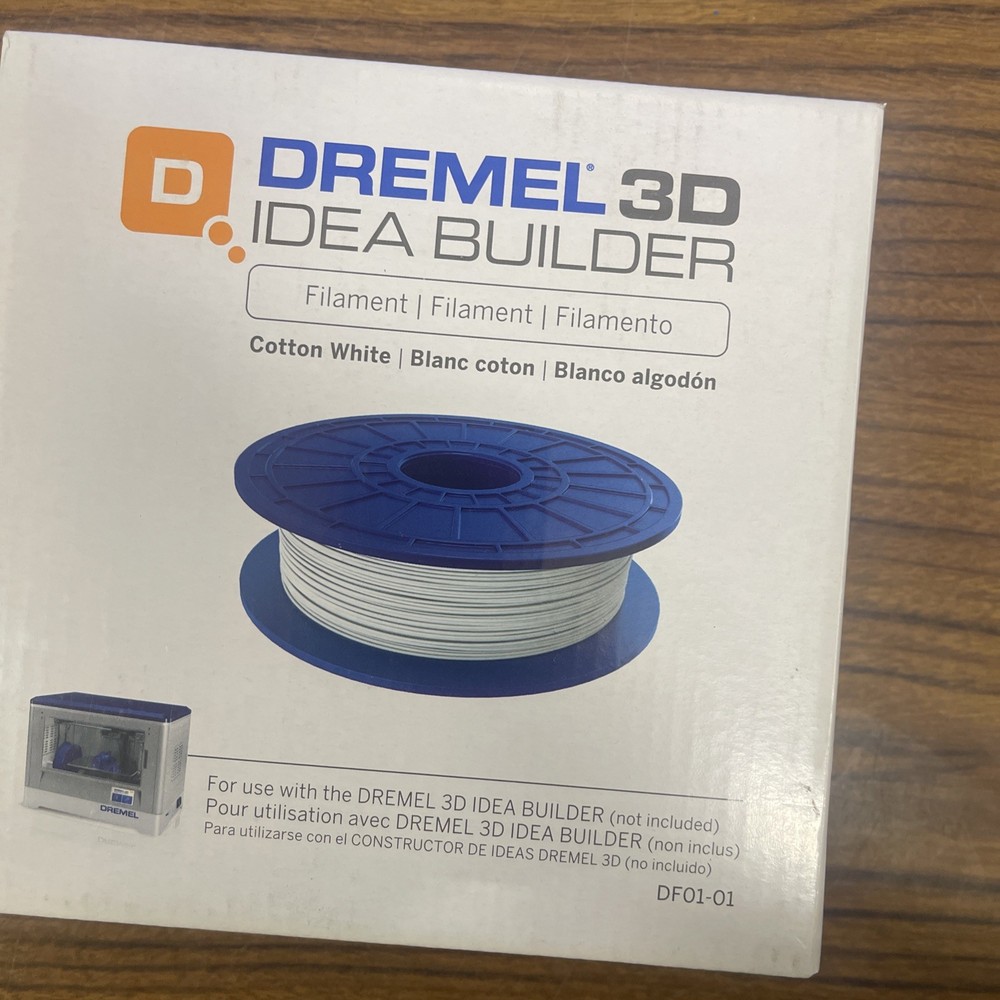 Dremel 3d Ideal Builder Filament Cotton White