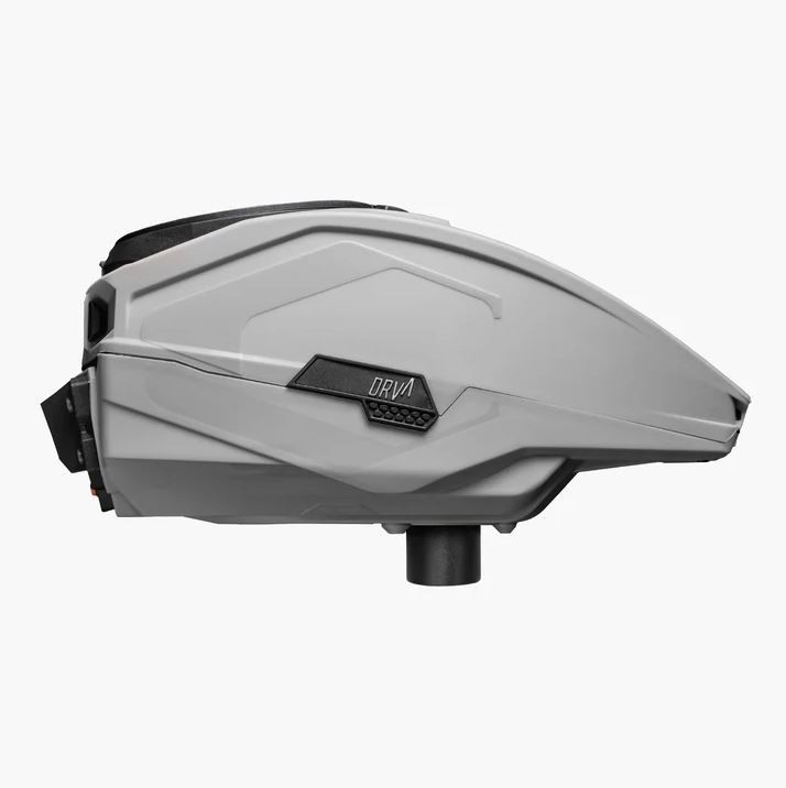 CRBN DRV Electronic Paintball 200rd Loader Hopper w/ Display Gray