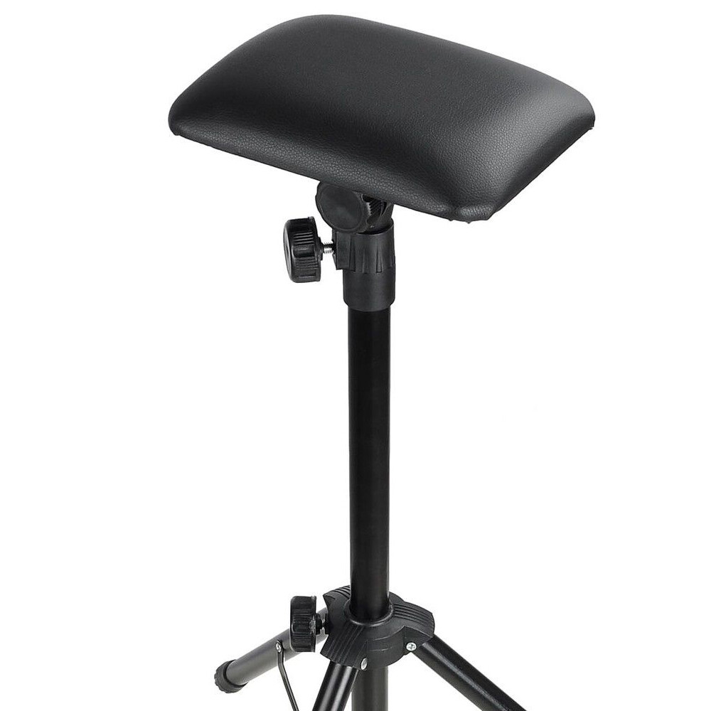 Foldable Tattoo Armrest Sponge Pad Arm Leg Rest Tripod Stand Height Adjustable