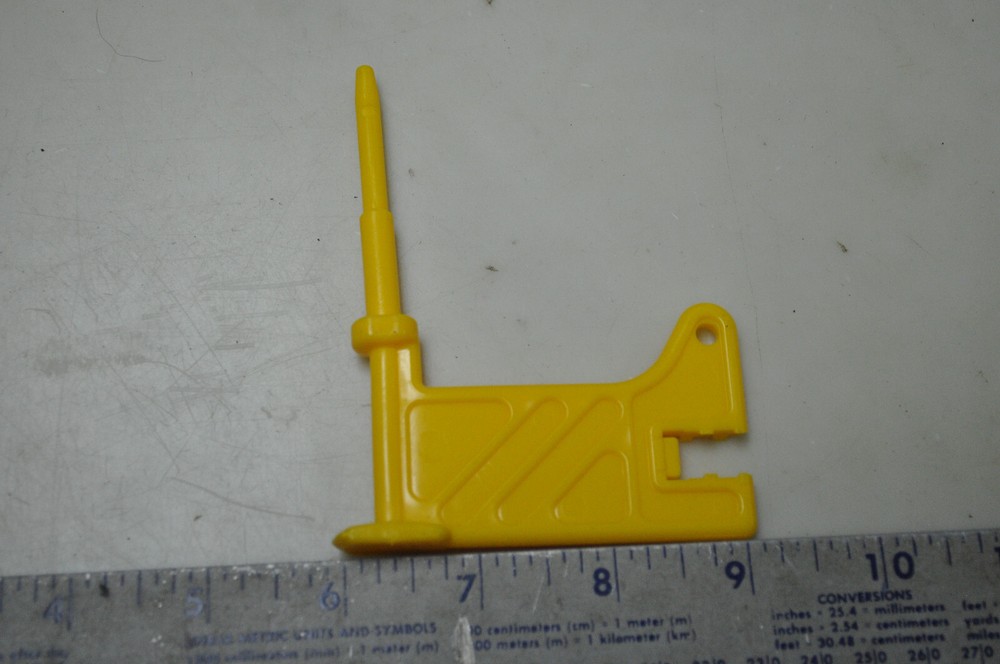 Bright Yellow Plastic Rifle Bolt Open Safety Devises, Combo tool type,Scope/pin