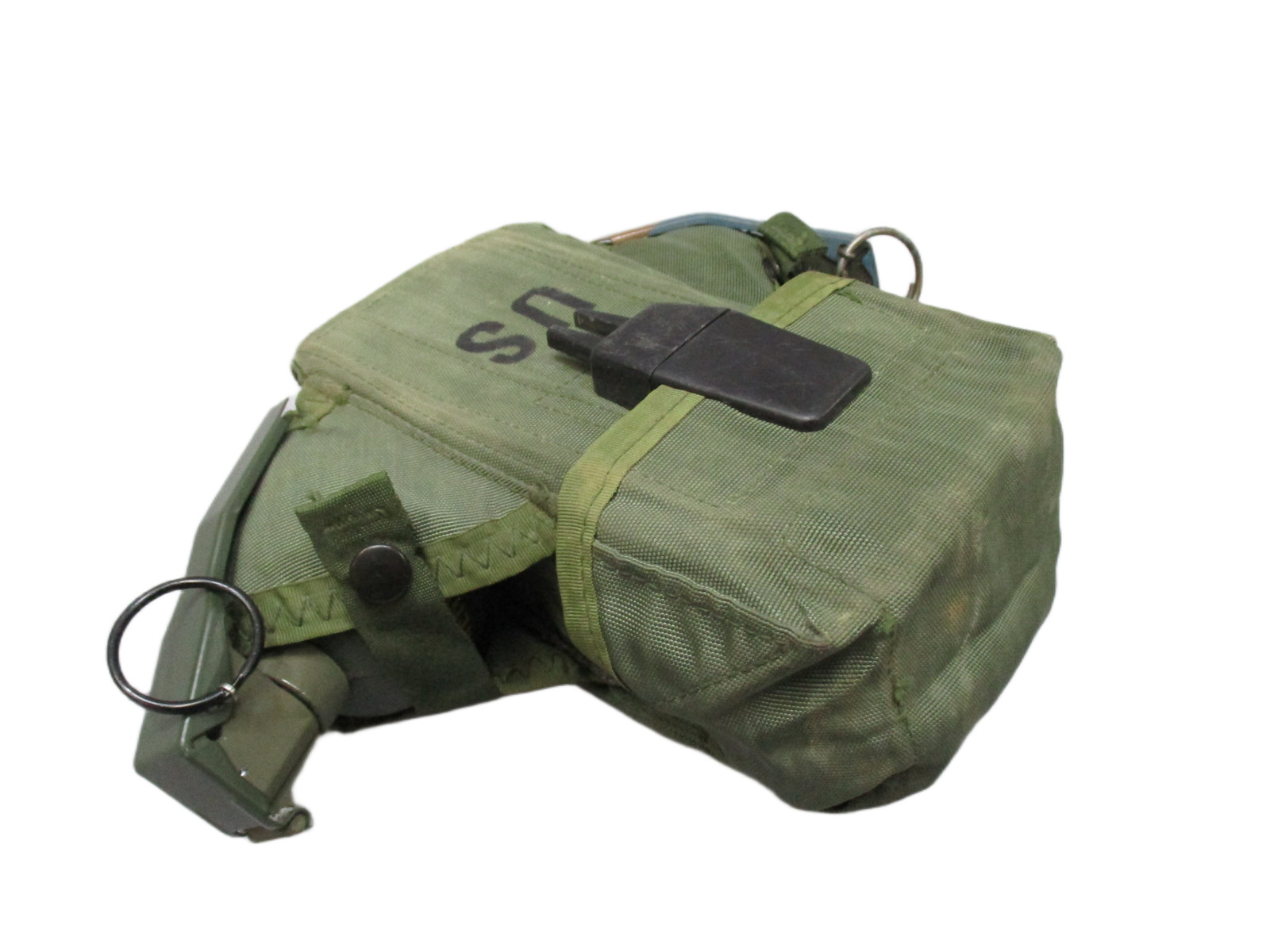 USGI ALICE LC-1 30 Round Magazine Pouch Set 2 OD Green 8465-00-001-6482 5.56/223