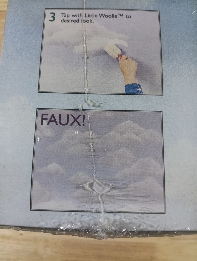 Woolie Cloud Kit Decorative Painting Wall Techniques New Sealed