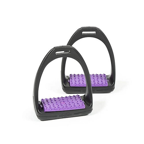 Shires Compositi Reflex Stirrups Purple