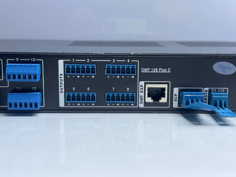 Extron DMP 128 Plus C Digital Matrix Processor ProDSP Audio