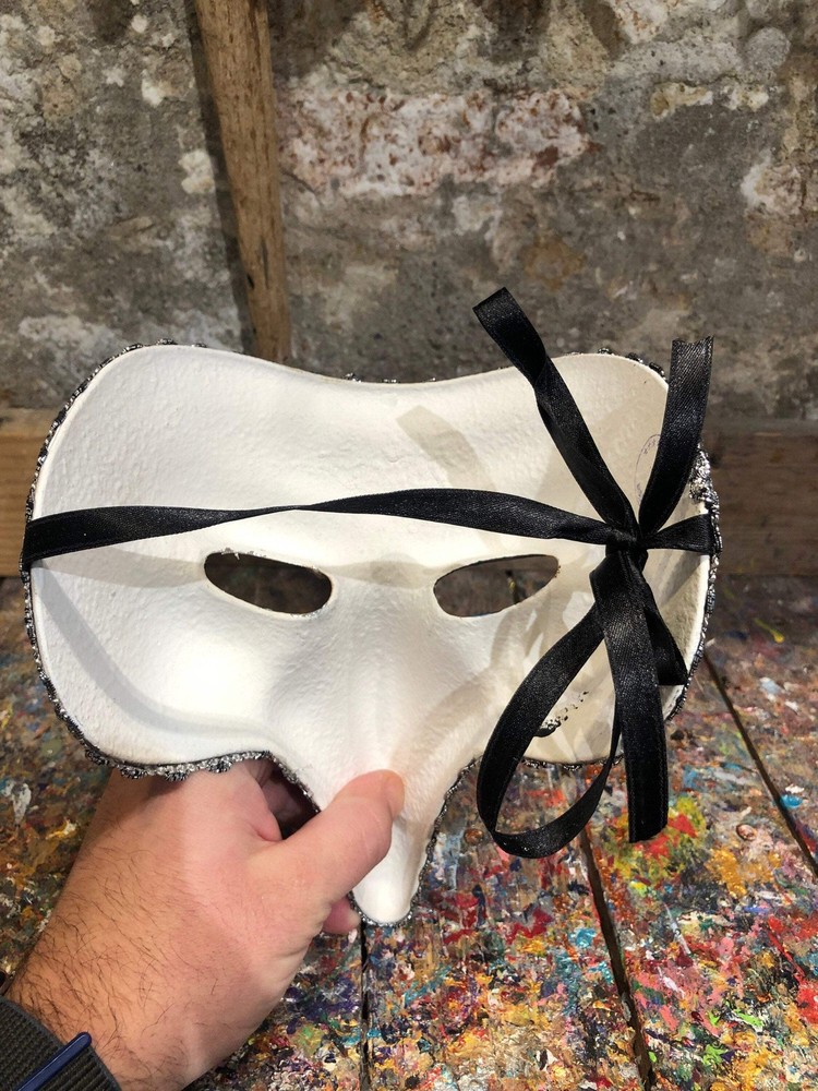 Original Venetian Art Comedy Mask Hand Painted by Experts »