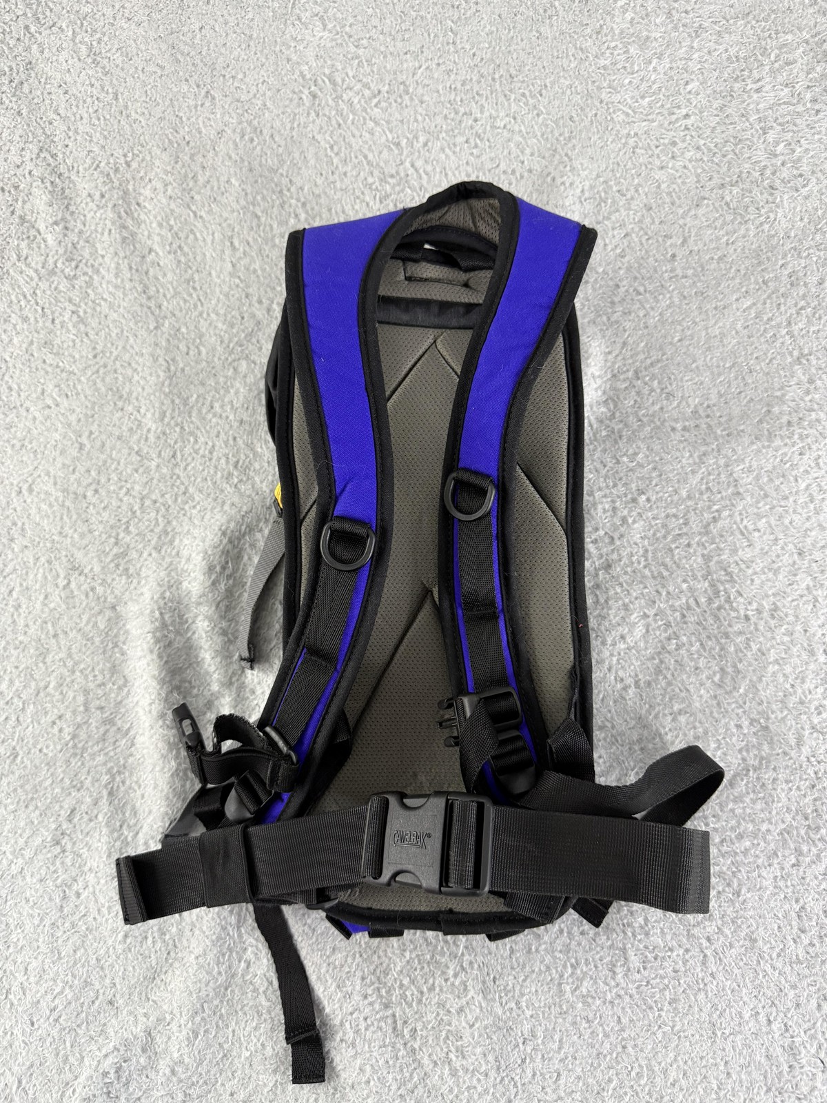CamelBak HAWG Hydration Backpack Blue Omega Reservoir Hiking No Bladder