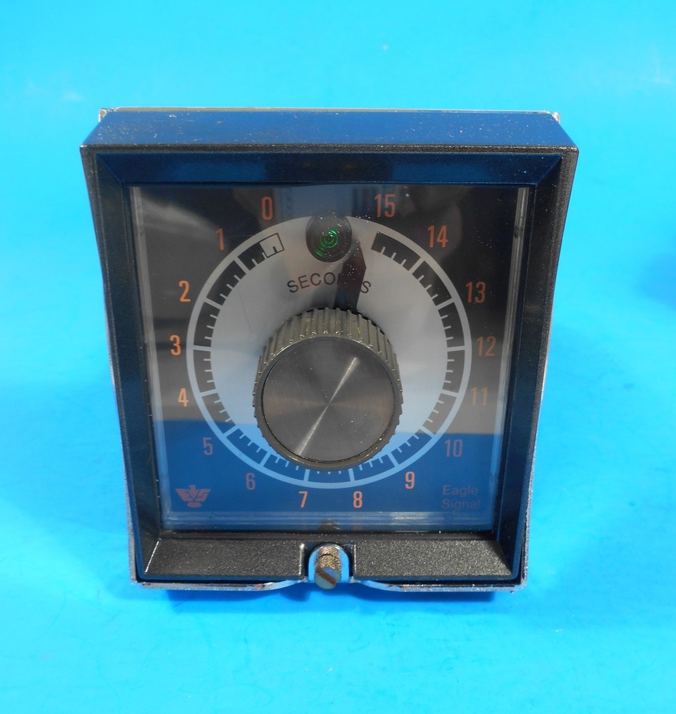 NOS Eagle Signal Analog Timer 0-15 Second HP514A6 120V