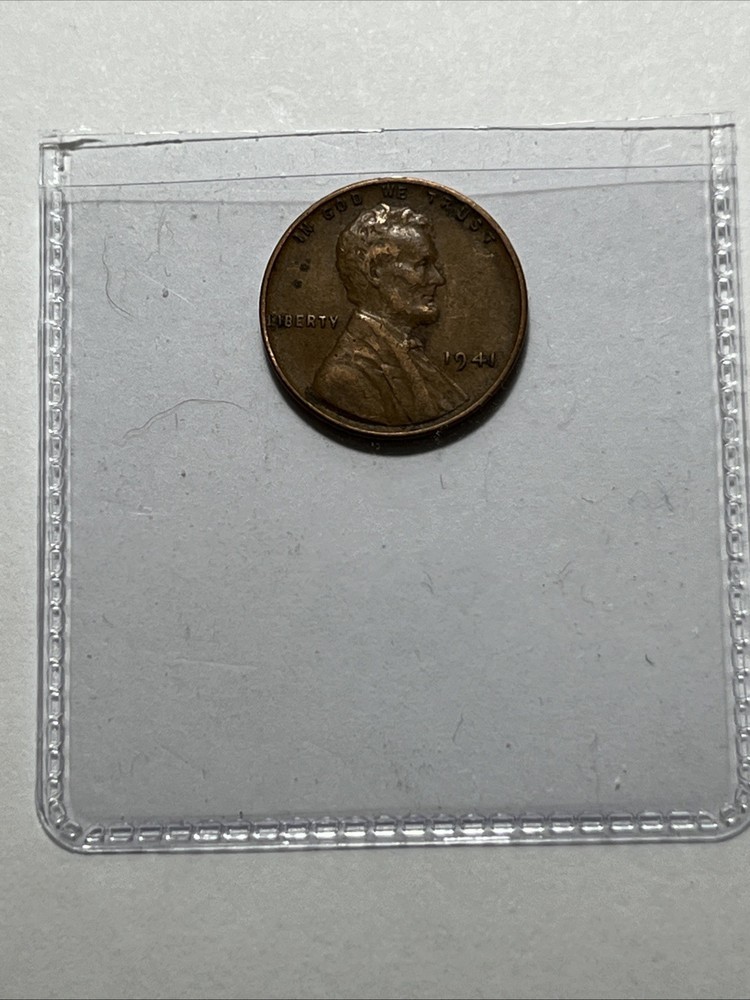 1941 Penny Error Slight Rotation Error
