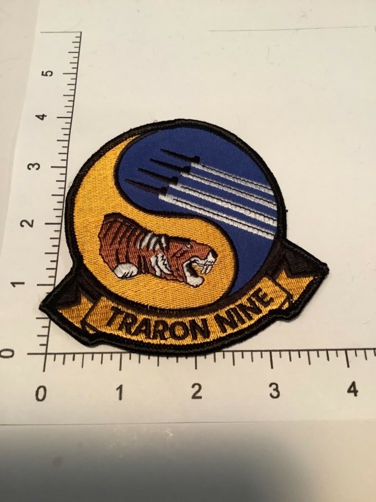 U.S NAVY  TRARON NINE SQUADRON PATCH