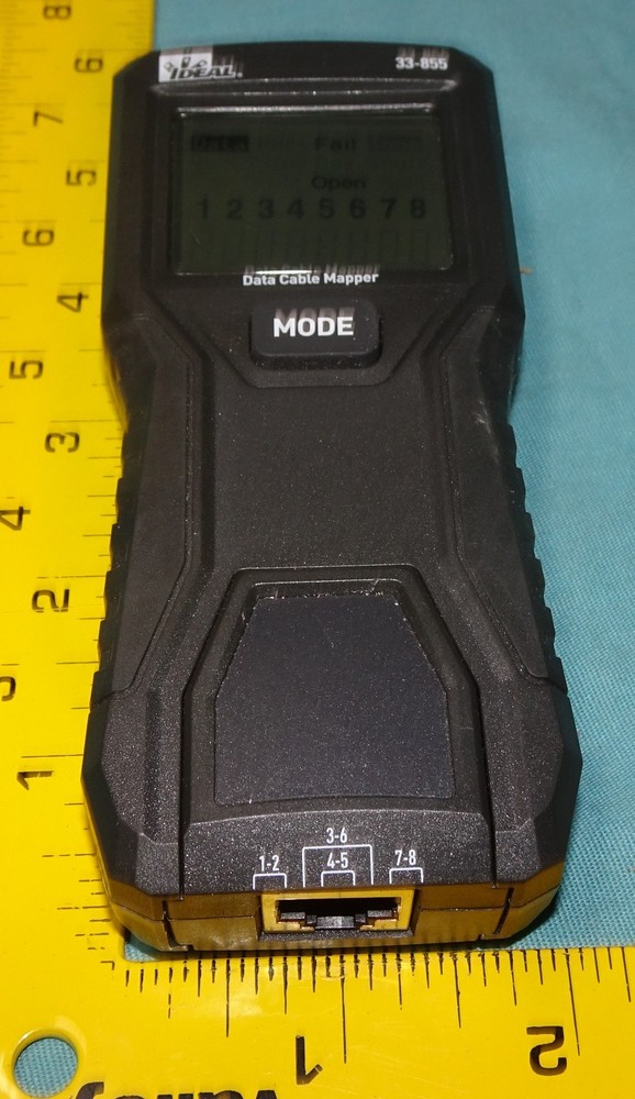 -- Ideal Electrical Data Cable LCD Wiremapper 33-855