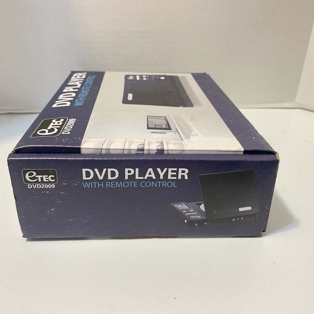 etec DVD2009 Player With Remote Control
