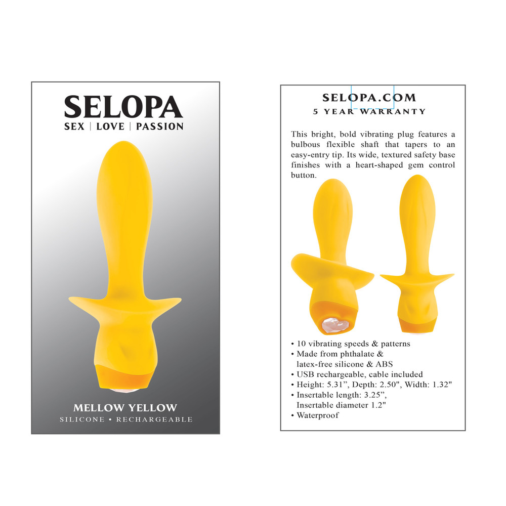 Rechargeable Waterproof Silicone Vibrating Butt Plug Multi-Speed Anal Vibrator