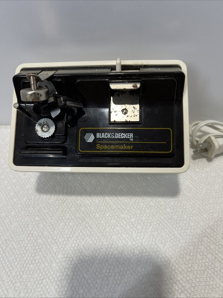 Electric Can Opener Black & Decker Spacemaker B5