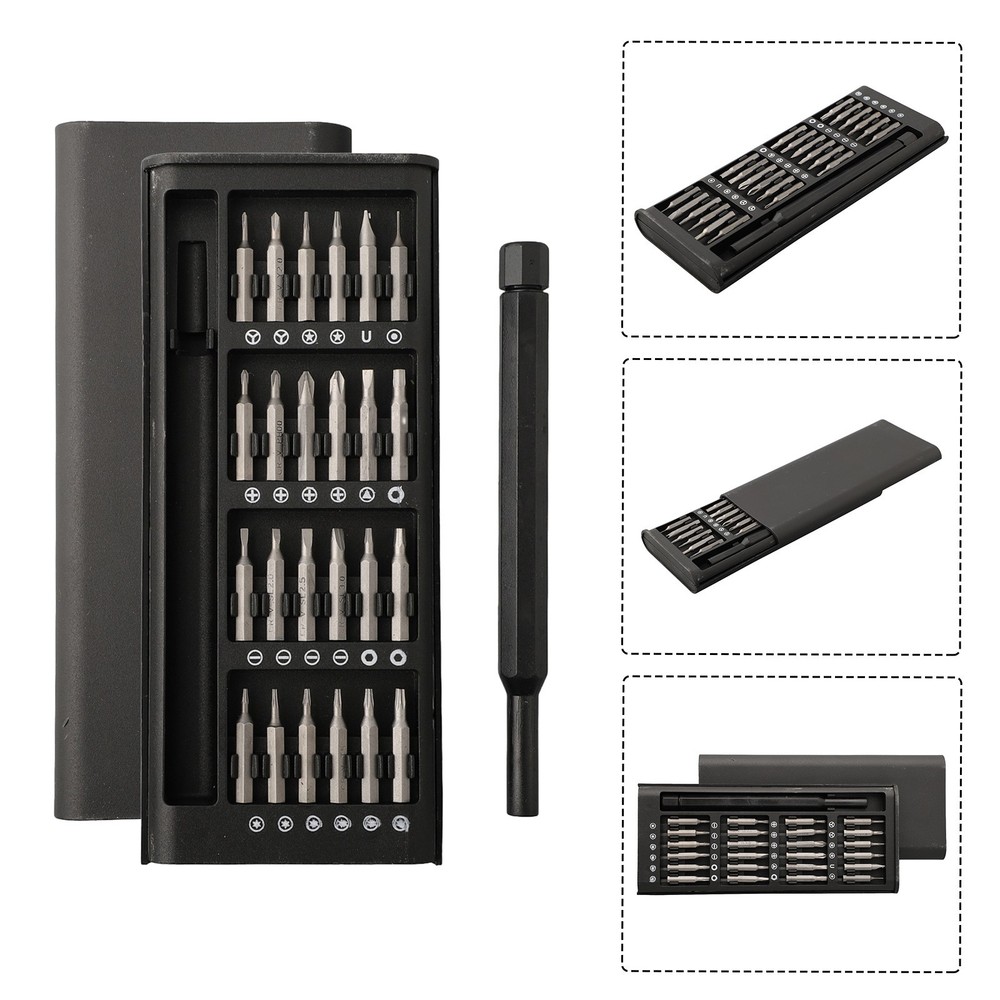 Precision Screwdriver Set 25 In 1 Magnetic Bits Kit CrossTorx Hex Screwdriver