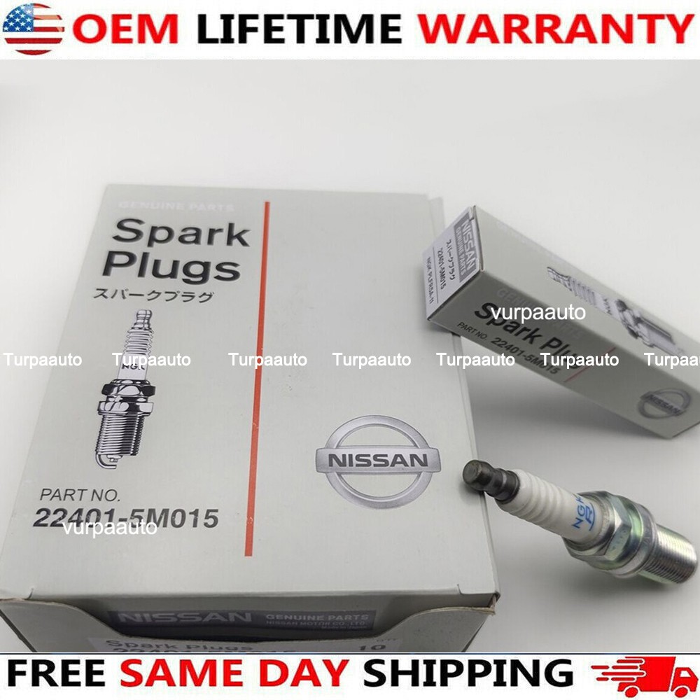 6 PCS NGK Laser Iridium Spark Plugs PLFR5A11 22401-5M015 FOR VQ35 VQ40 3.5L 4.0L