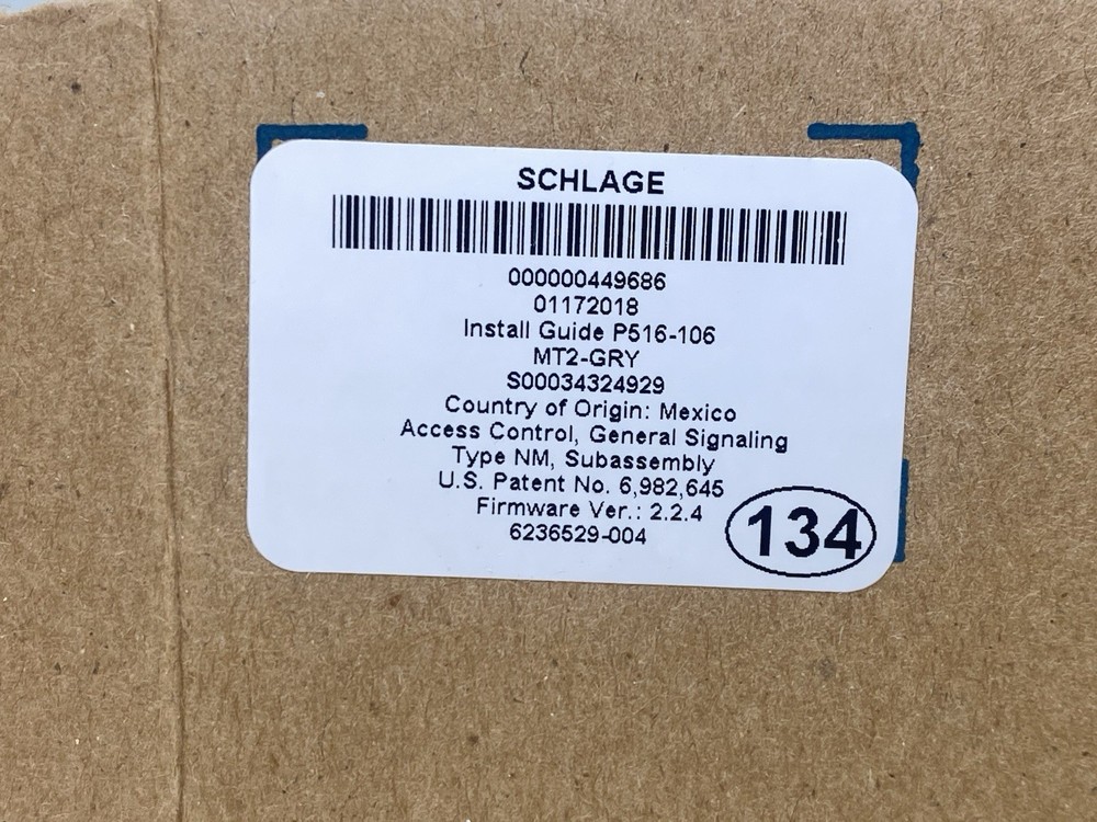 SCHLAGE MT2-GRY CARD READER