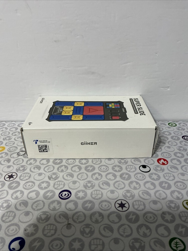 GiiKER Super Slide Electronic Handheld Brain Teaser Puzzle - Complete - Tested!