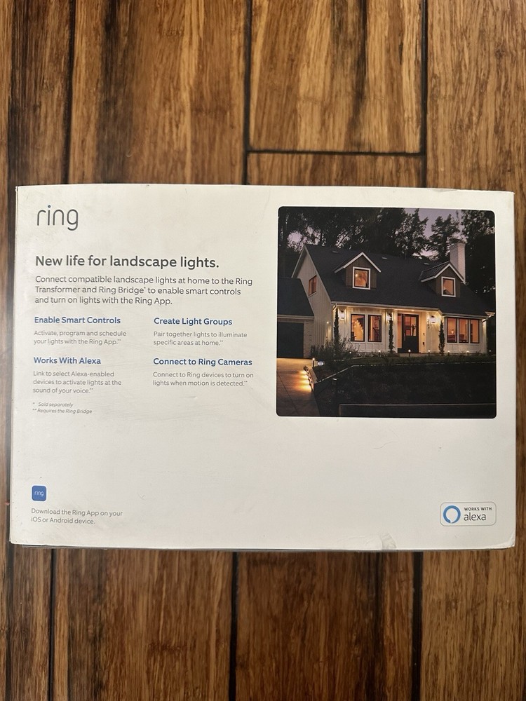 🔥NEW SEALED🔥 Ring Smart Lighting Outdoor Lights Transformer