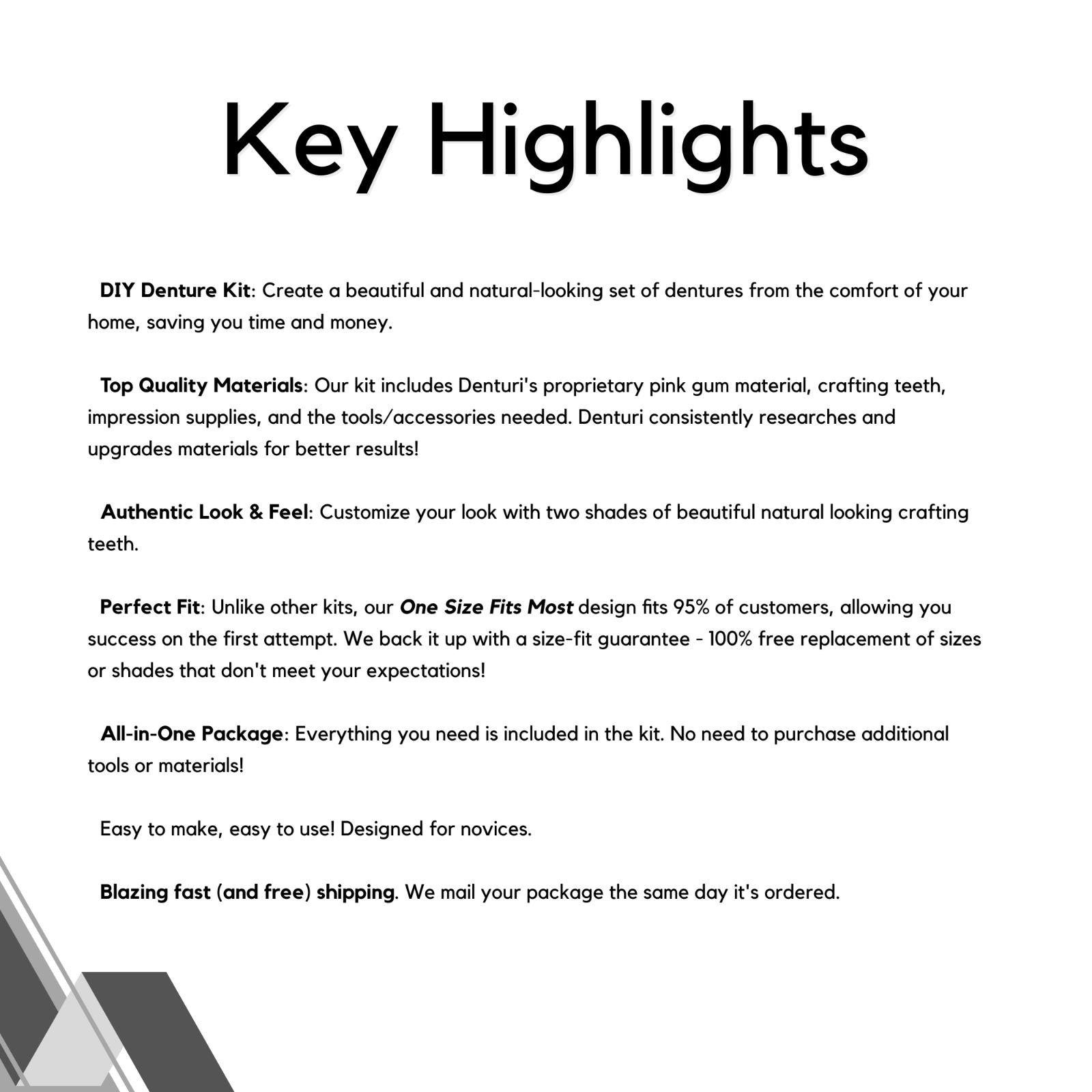 DIY FULL DENTURES for beginners (ONE SIZE FITS ALL) * FULL /PARTIAL*