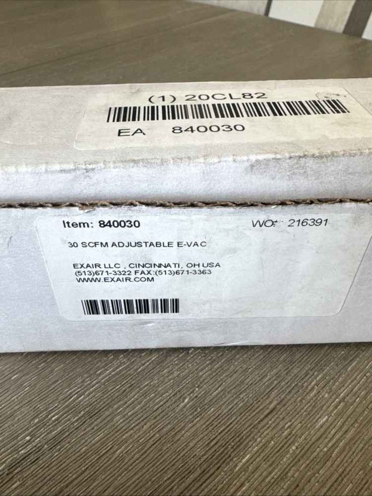 EXAIR 840030 Vacuum Ejector 3/4” NPT