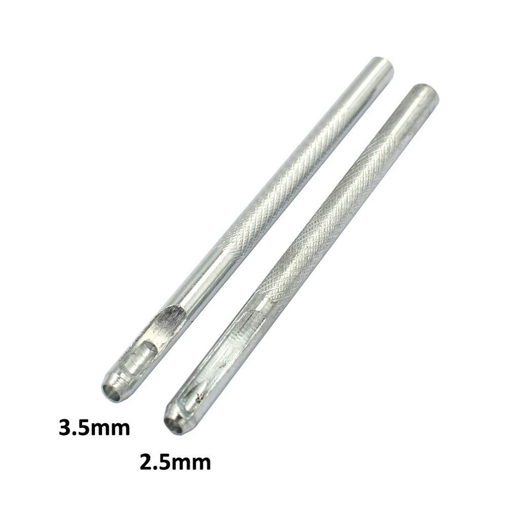 7 pcs Metal Domed Rivet Fixing Setting Tool Spike Rivets Setter