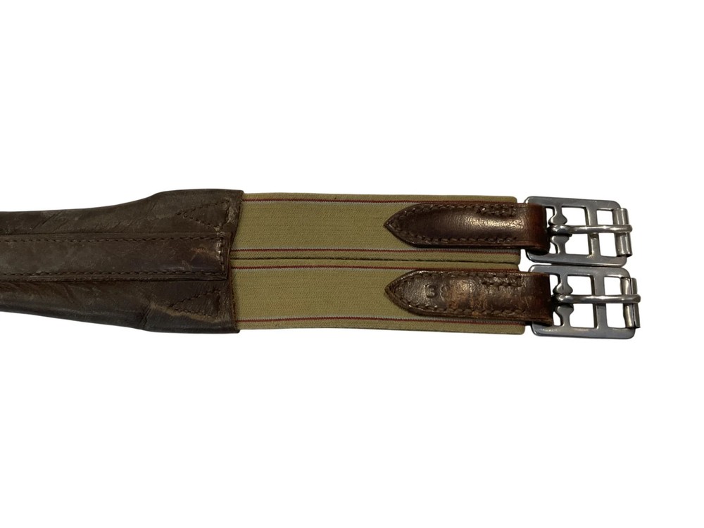 Leather Jump Girth 39” Brown