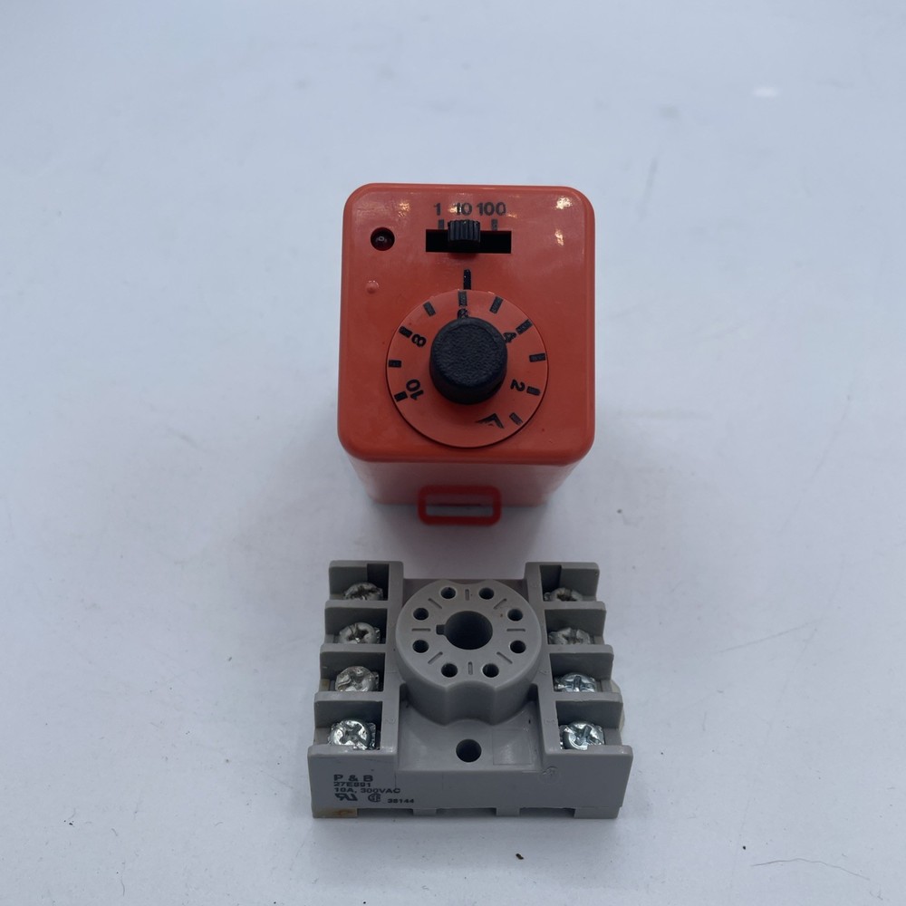 NEW EAGLE SIGNAL CONTROLS .5-10 MIN MULTI RANGE INTERVAL TIME DELAY 74Q2A601