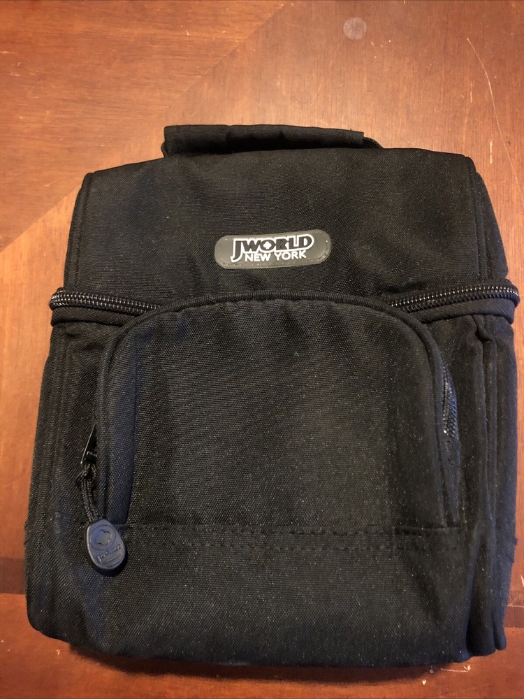 JWORLD Lunch Bag. Black