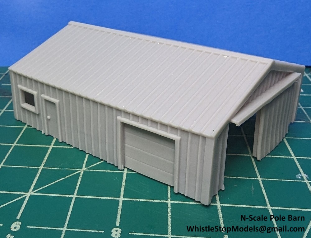 N-Scale Small Pole Barn N1055