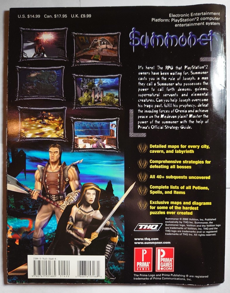 Summoner : Prima's Official Strategy