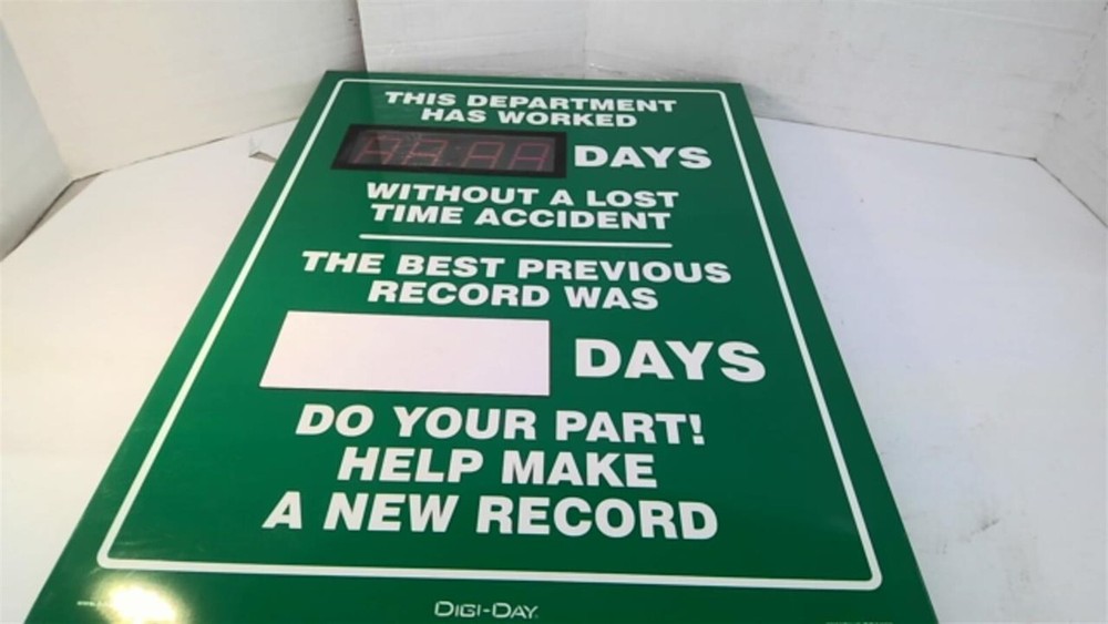 Digi Day Safety Counter