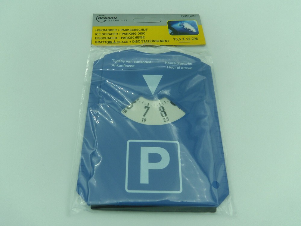 Ice Scraper - Parking Disc, Size 15.5 x 12, BENSON