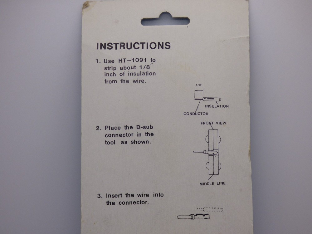 Hanlong Tools - D-sub Crimping Tool - HT-213