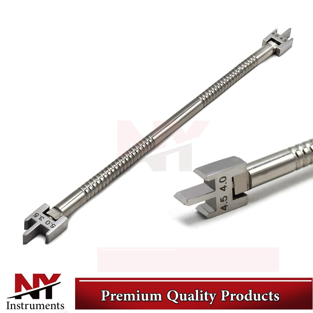 Bracket Positioning Gauge Moveable Head Adjustable Height Dental Instruments