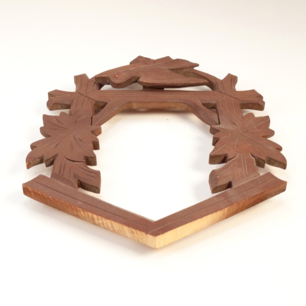 Cuckoo Clock Case Frame with Bird 10 inches tall - GL131