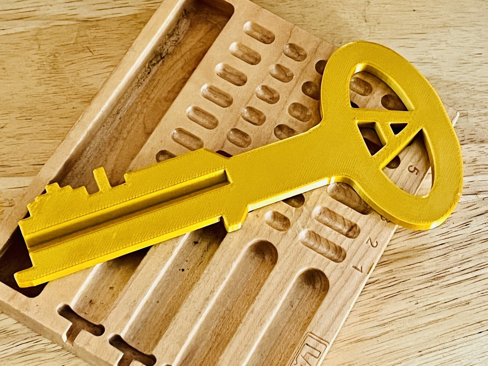 Folger Adam Joilett Prison/Jail Key REPLICA Locksport Collector Decoration