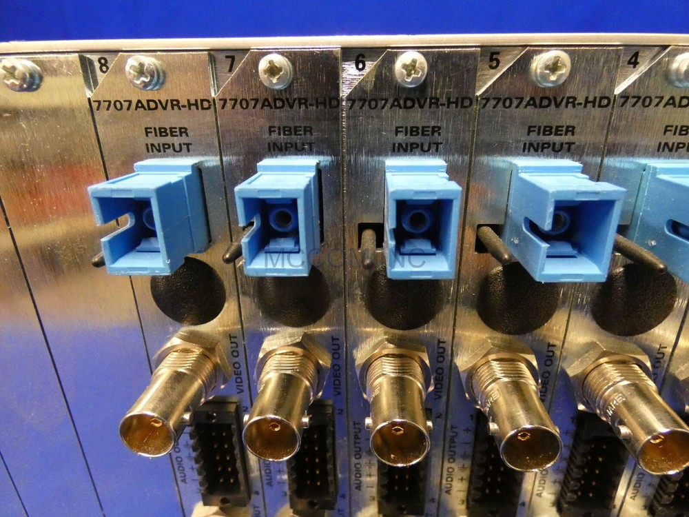Evertz 7800FR Frame w/ 7-770ADVR-HD Modules, 2 PS
